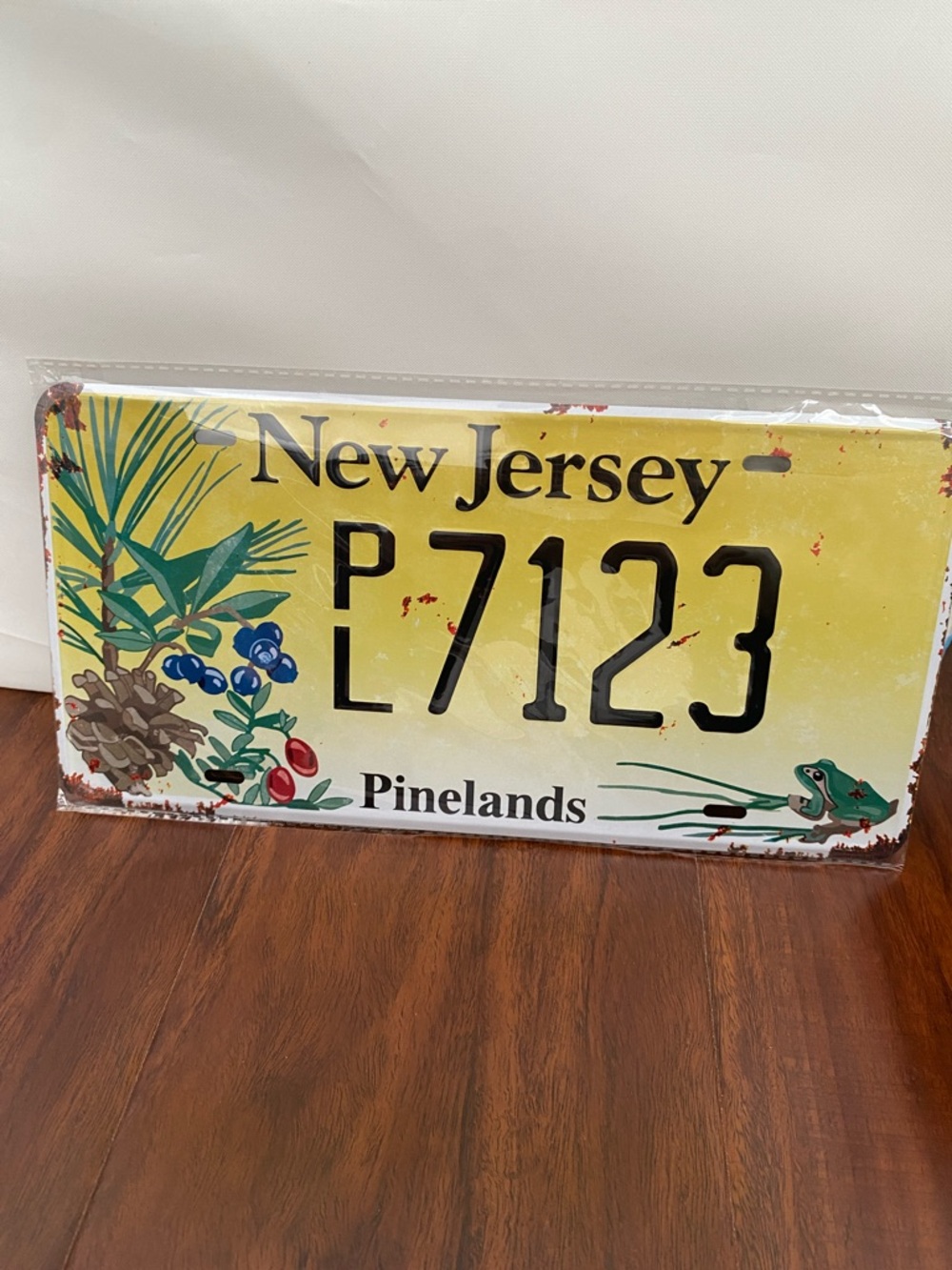 New Jersey Pinelands Decorative License Plate